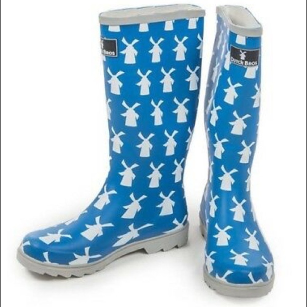 Dutch Bros rain boots